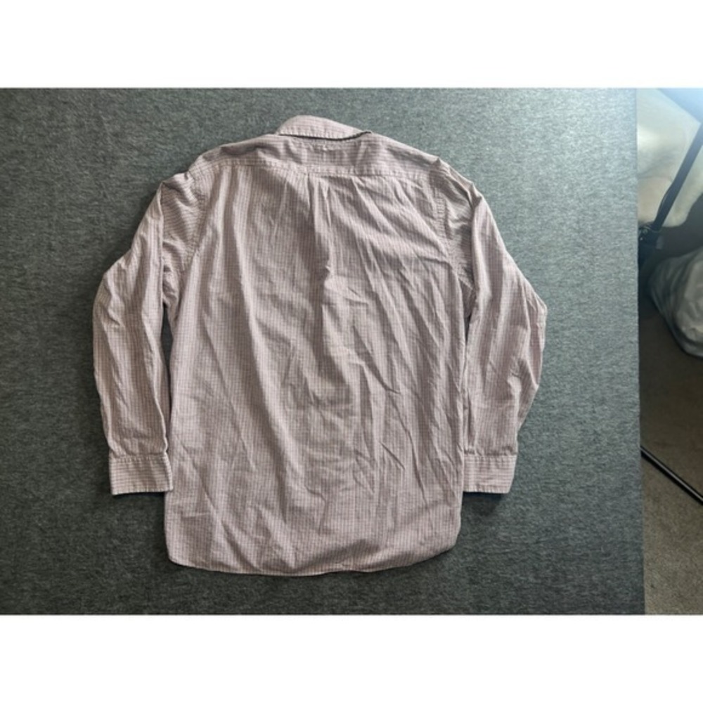 Ralph Lauren Classic Fit L/S Shirt Button Down Men's Sz XL TG Green, Red & White - Picture 2 of 8